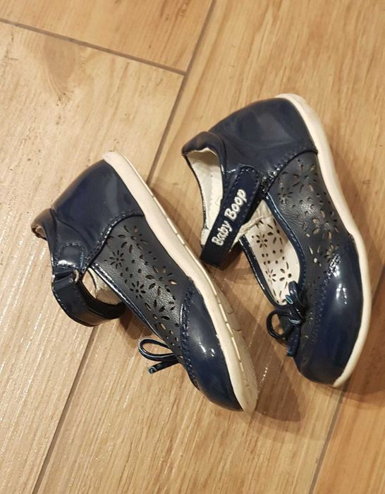 Nowe Buty Baby Boop baleriny sandałki EU25 16cm 3-4lata
