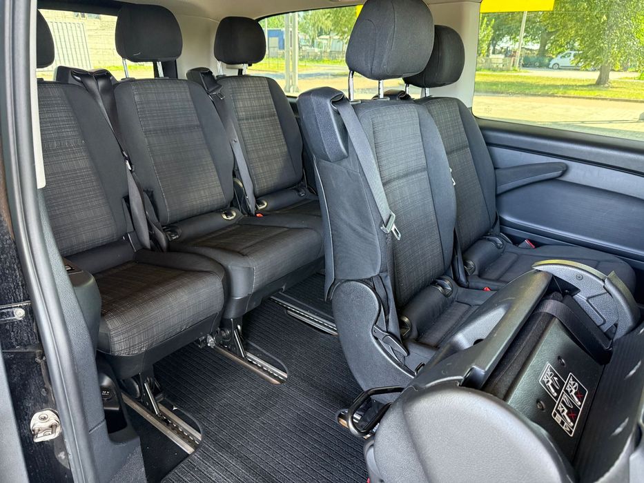 WYNAJEM Busa Mercedes Vito Tourer 9 osób Extra Long 2.2 BiTurbo 7G Bus
