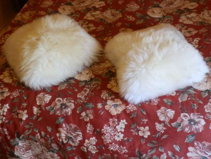 Poduszka Skóra Naturlana Owcza Jagnięca 40x40 cm