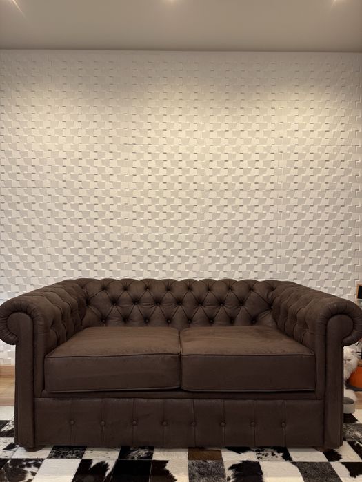 Sofa capitone Vintage