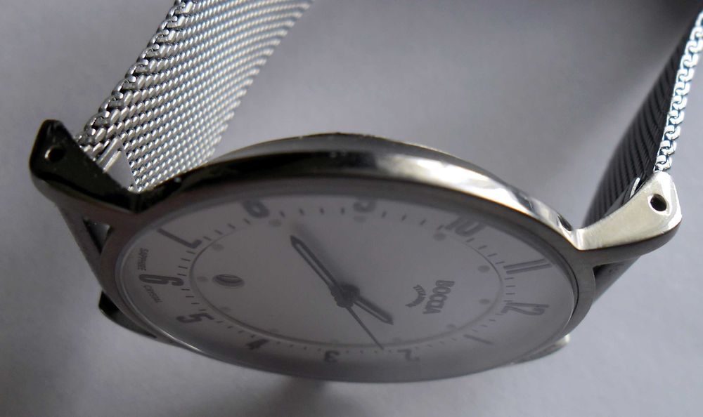 Boccia zegarek kwarcowy wykonany z tytanu