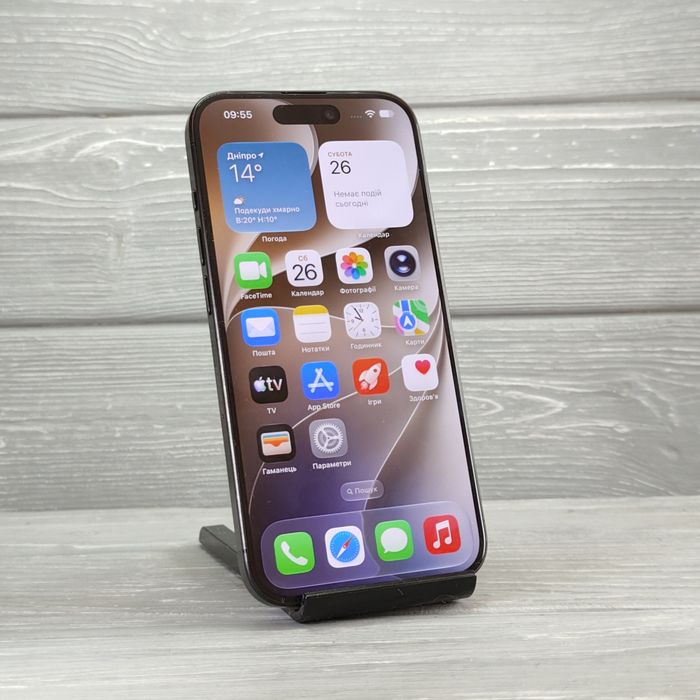 iPhone 15 Pro 256GB Black Titanium | Гарний стан | Рідна коробка