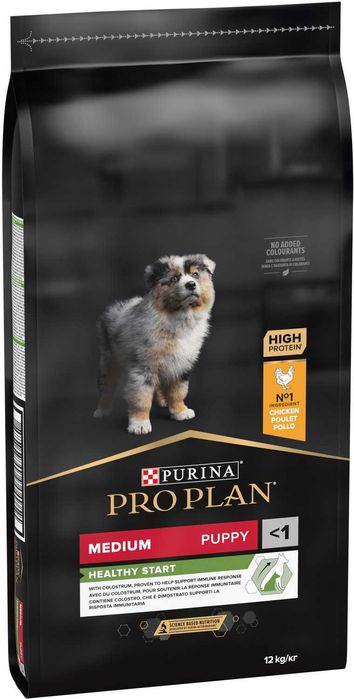 Purina Pro Plan PUPPYMEDIUM Optistart- для цуценят середніх порід 12кг