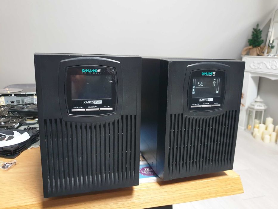 zasilacz UPS ONLINE USV Systeme XANTO 1500 W 4 x gniazdo sieciowe