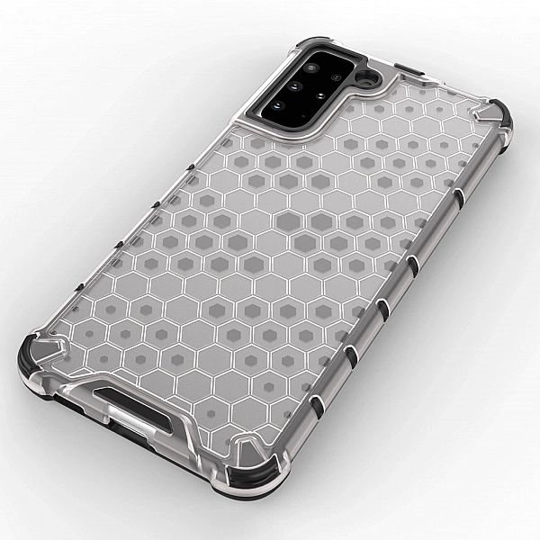Honeycomb etui pancerny pokrowiec z żelową ramką Samsung Galaxy S21+ 5