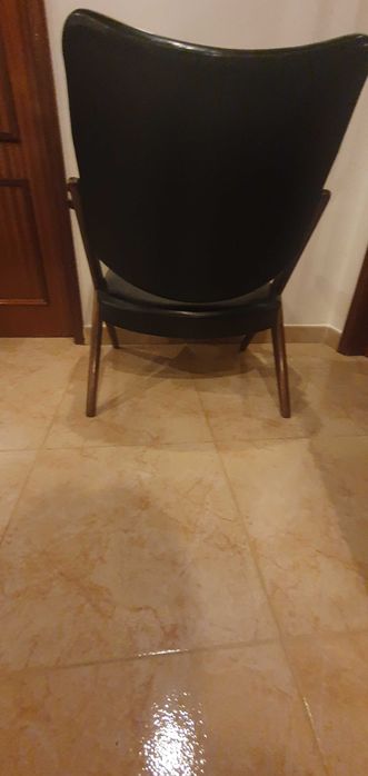 Cadeirão poltrona cadeira de braços OLAIO, anos 50, VINTAGE