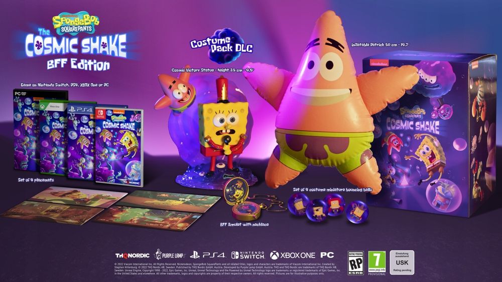 PS4 SpongeBob SquarePants: The Cosmic Shake BFF Edition
