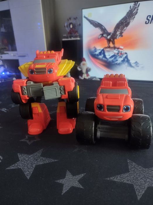 Blaze i Megamaszyny figurki autko