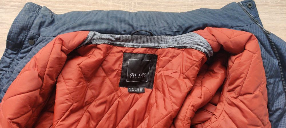 Kurtka zimowa MĘSKA Geox M Vincit Short Jacket r. 46 (S) z Niemiec