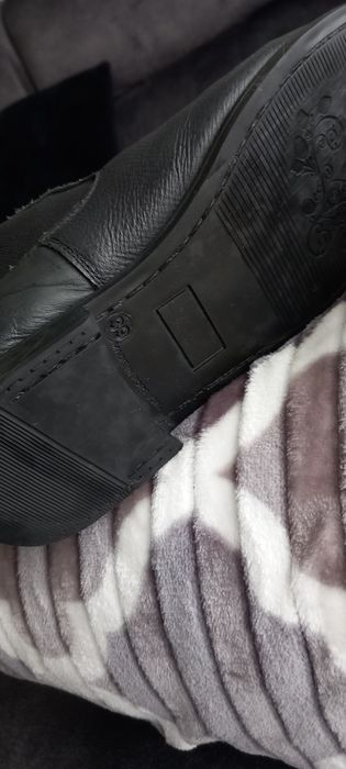 Botins Pretos Pele Tam 39. ( Portes Incluídos)