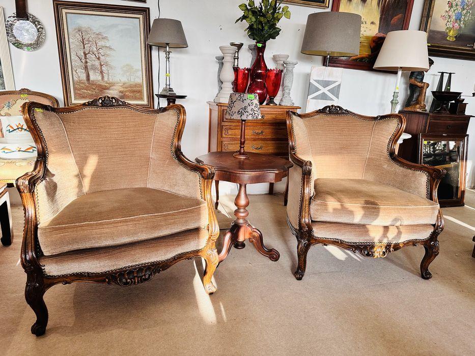 Komplet dwóch foteli w stylu ludwikowskim :)