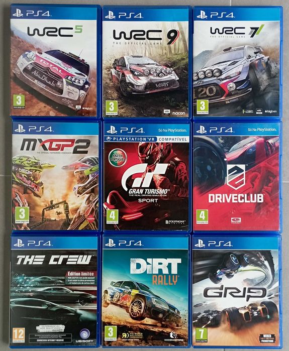 Jogos Corrida Playstation 4 e 5 (PS4) (PS5)