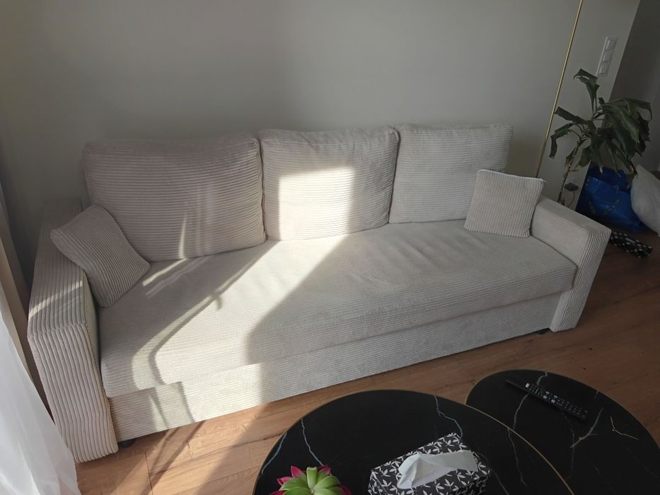 Sofa rozkładana z możliwością spania