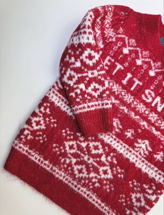 Новорічні теплі светри. Светр, кофта новий рік. Новогодний свитер