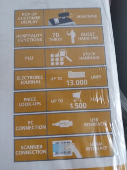 Caixa registadora Olivetti ECR 8100