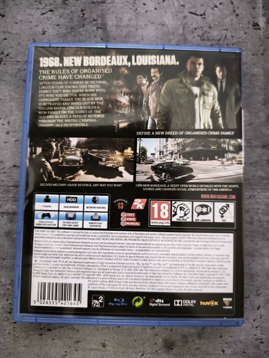 PS4 Mafia III pl możliwa zamiana