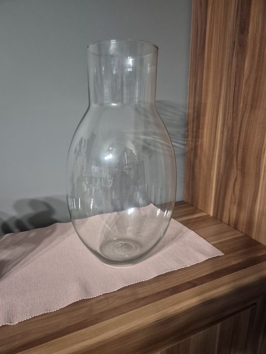 Wazon, słój wys 41 cm idealny do kompozycji w szkle