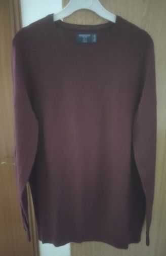 Camisola Springfield - Long Sleeve Bordeaux Sweater Pullover