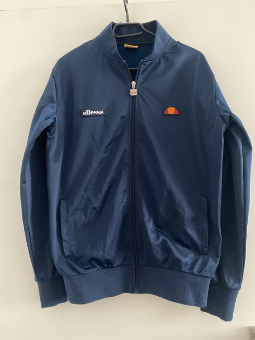 Bluza dresowa sportowa bomberka granatowa ellesse rozm s m