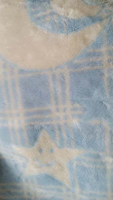 Cobertor da Pré Natal e duas mantas (uma da área)