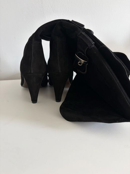 Kozaki prima moda 41 skóra naturalna eleganckie nowe czarne