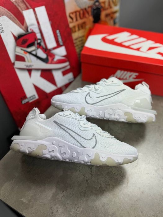 Кросівки Nike react vision білі