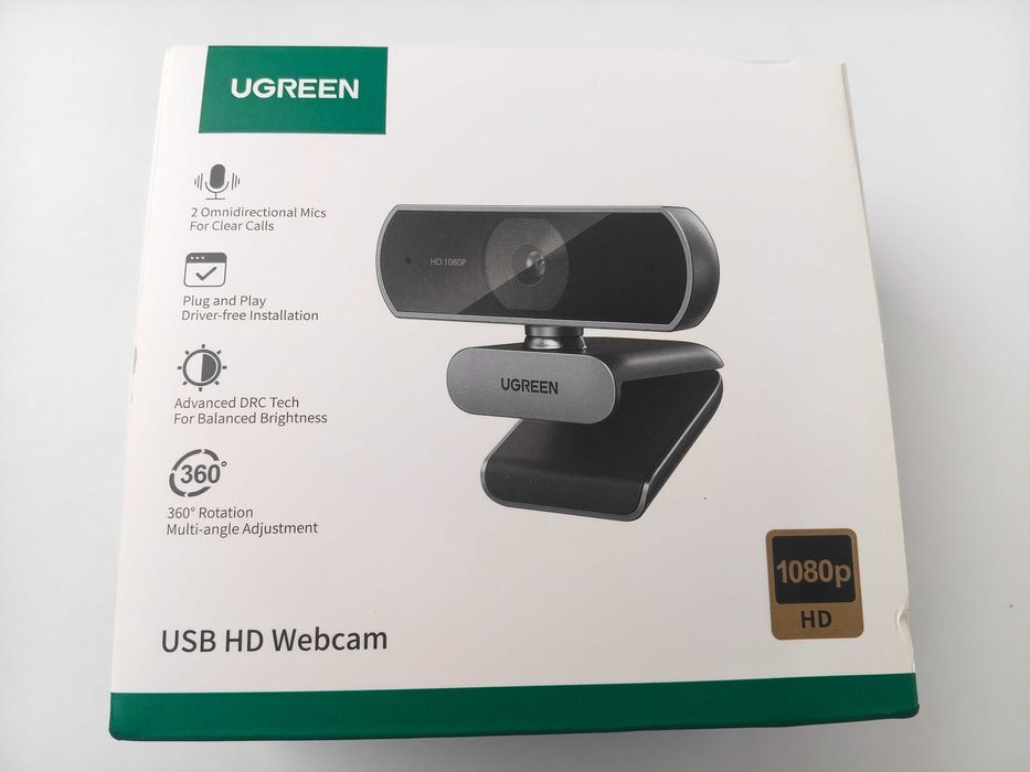 USB-камера з 2 мікрофонами Ugreen CM678 FullHD 1080P (15728)