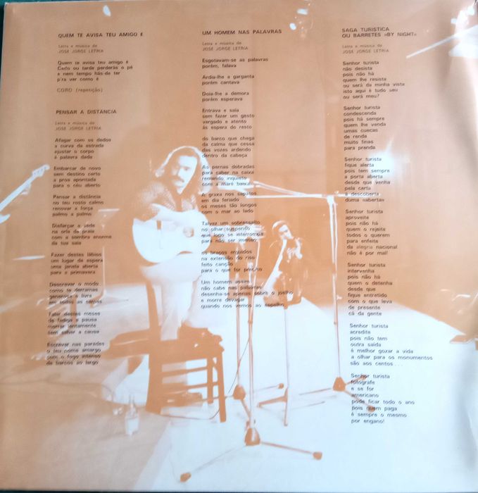 José Jorge Letria	- - - - -	De Viva Voz	- - - - -	LP