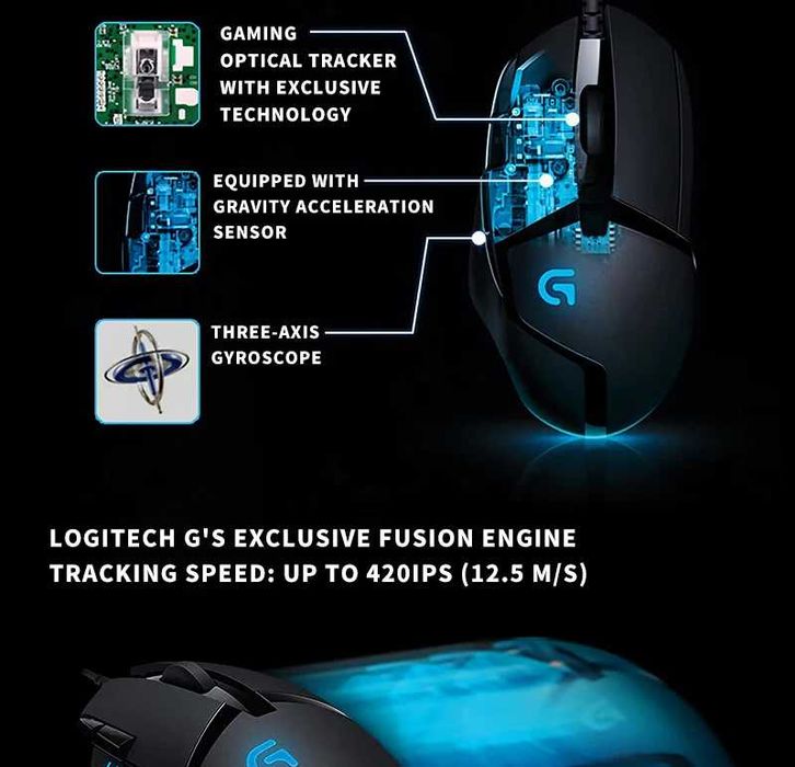 Rato gaming Logitech G402