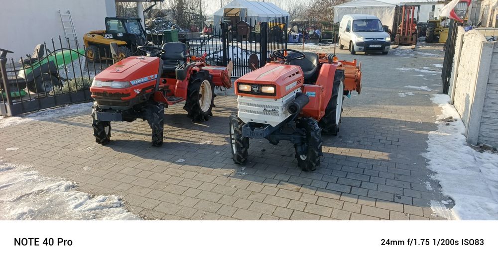 Traktorek yanmar ke4 #kubota b1600#glebogryzarka#4x4#dizel#