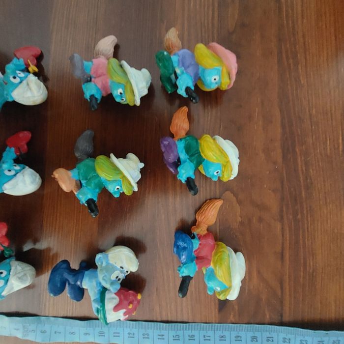Figurki Smerfy Prl