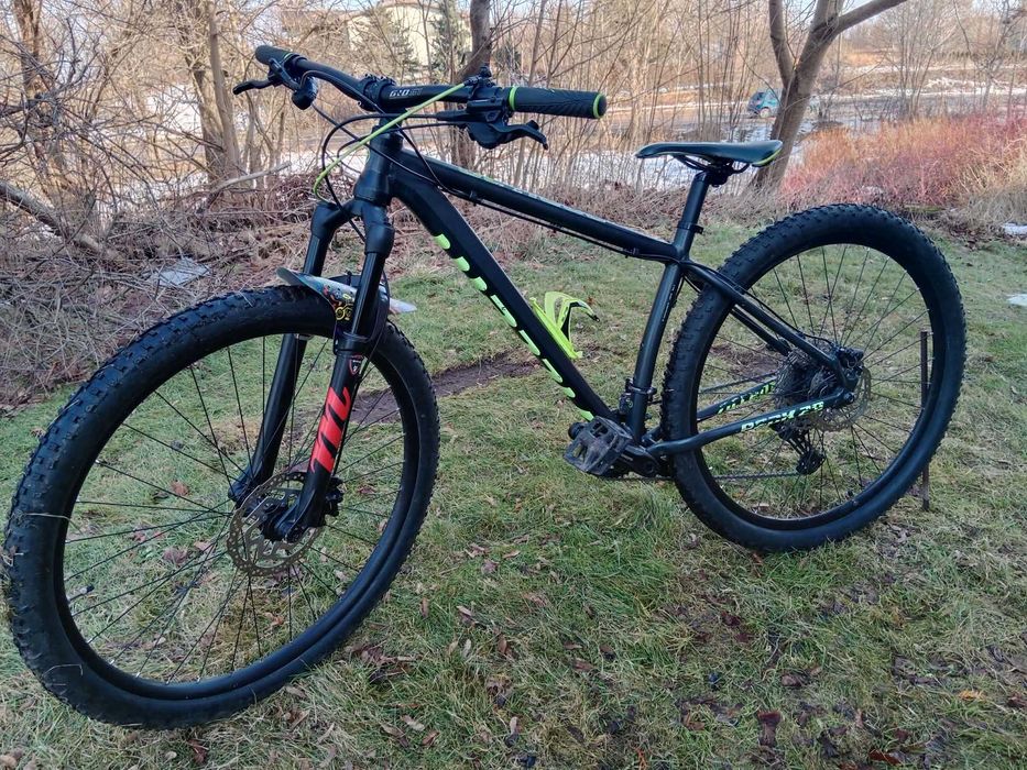 rower Accent Peak 29 rama s boost 2x11 deore manitou cube trek koła 29