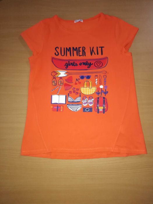 T-shirt laranja -  DPAM