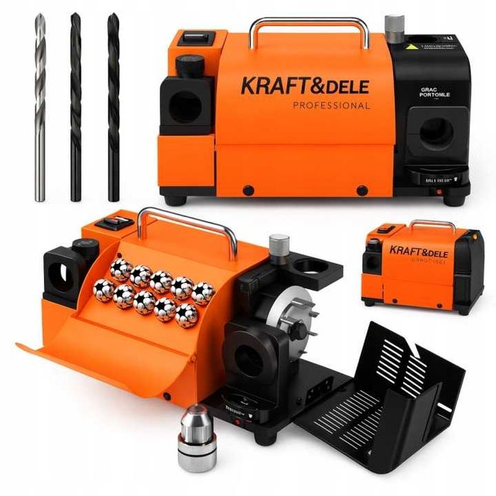 Ostrzałka Ostrzarka Szlifierka do Wierteł Spiralnych 3-13mm 200W New