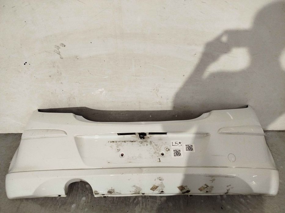 + ZDERZAK TYŁ TYLNY OPEL CORSA D Y474 Z40R BIAŁY DOKŁADKA !