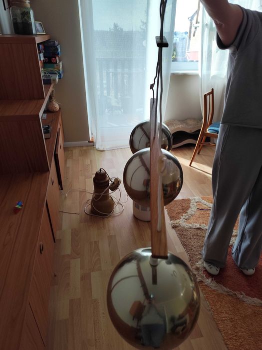 Lampa złota potrójna