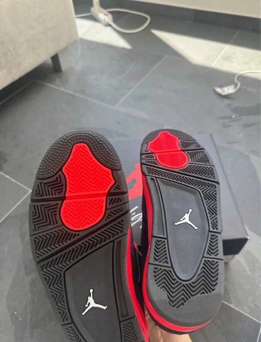 Buty Trampk Jordan 4 Retro Red Thunder R.41
