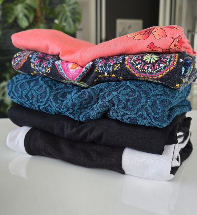 Krótkie sukienki, zestaw 5 sztuk, wielopak