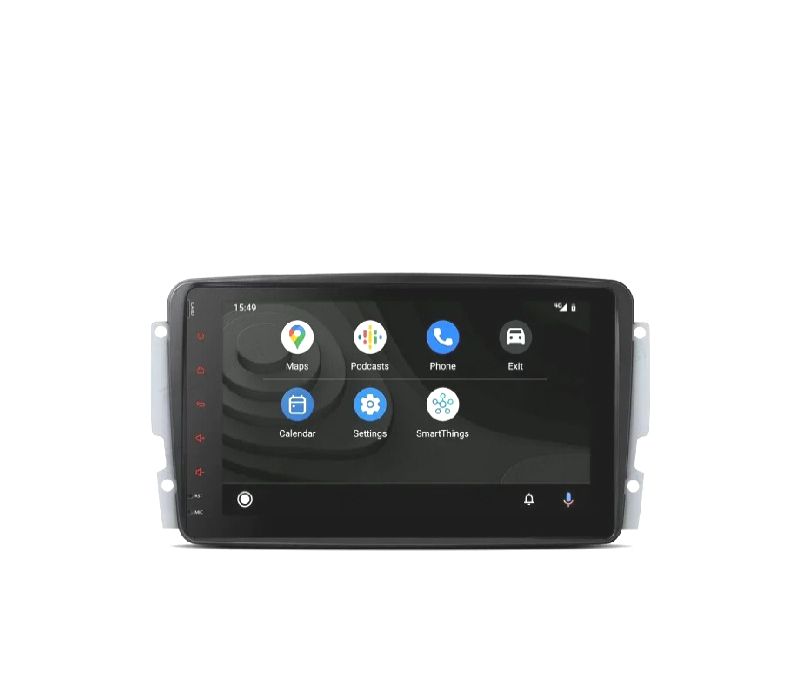 AUTO RÁDIO GPS ANDROID 13 PARA MERCEDES W168 C W203 CLK W209 G W463 VITO VIANO W639