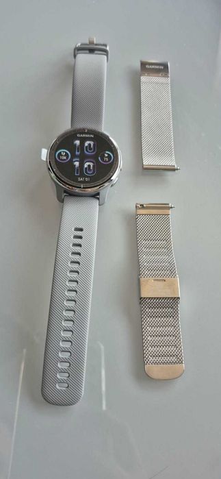 Garmin Venu 2 Plus – NOWY, NIGDY NIEUŻYWANY | pełny komplet + dodatkowy pasek Garmin