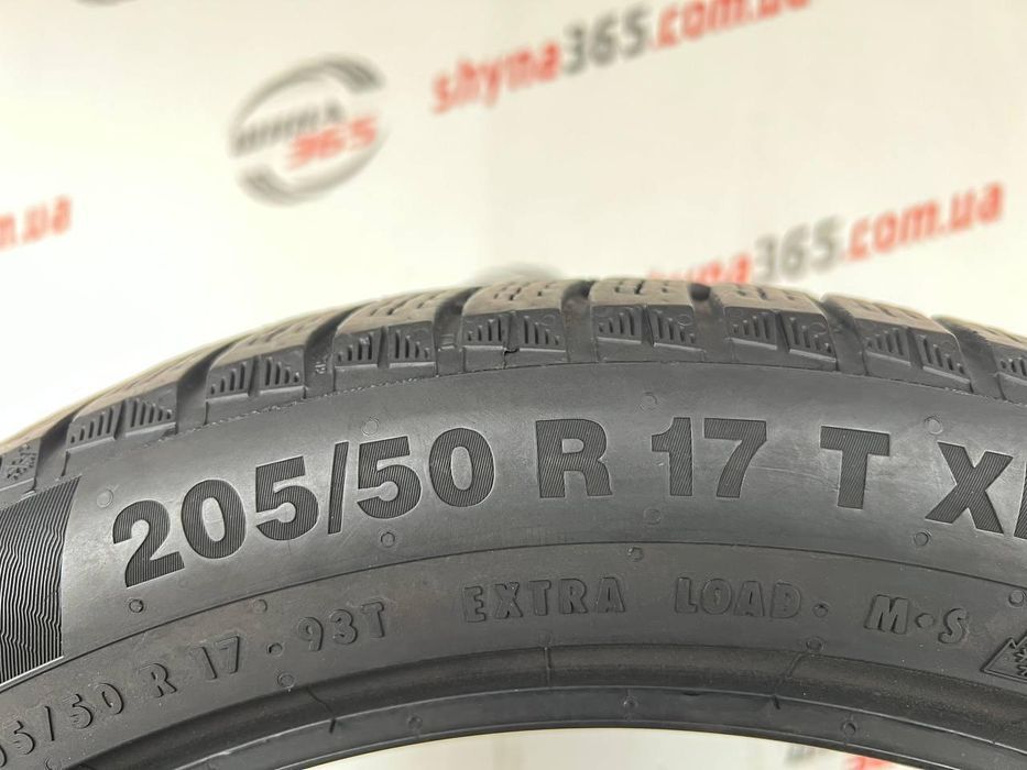 205/50 r17 continental contivikingcontact 6 7mm шини бу зима