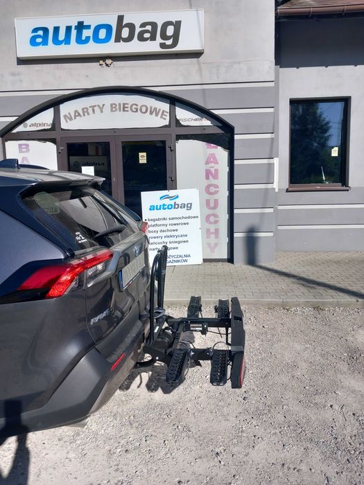 Promocja. Bagażnik rowerowy na hak Yakima Fold Click 2 , składana, solidna platforma na 2 rowery