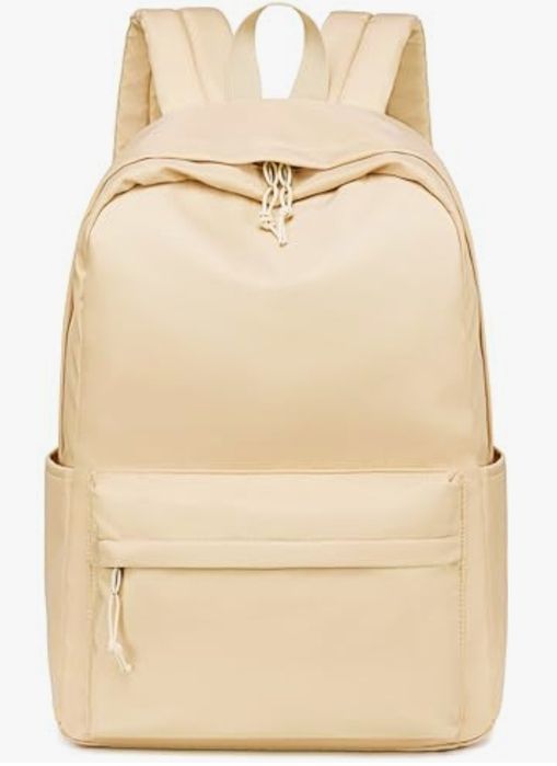 Nowy plecak szkolny LOIDOU beżowy idealny do szkoły i na prezent