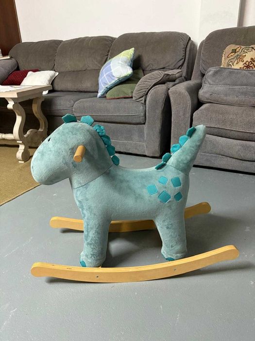 Cavalinho de baloiço Dinossauro Vertbauted