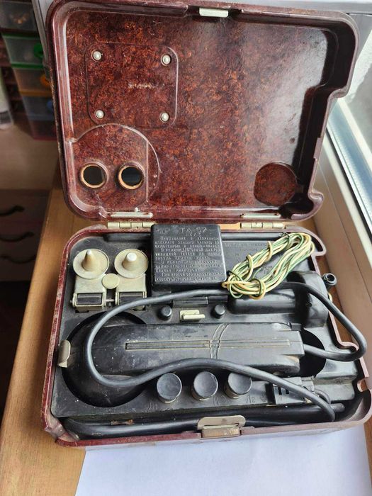 советский военно-полевой телефонный аппарат ТА-57