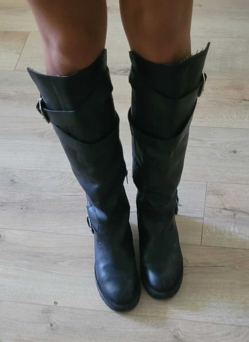 Kozaki Ryłko  skóra 37