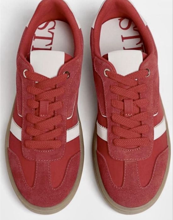 Шкіряні кеди Stradivarius 37 розмір