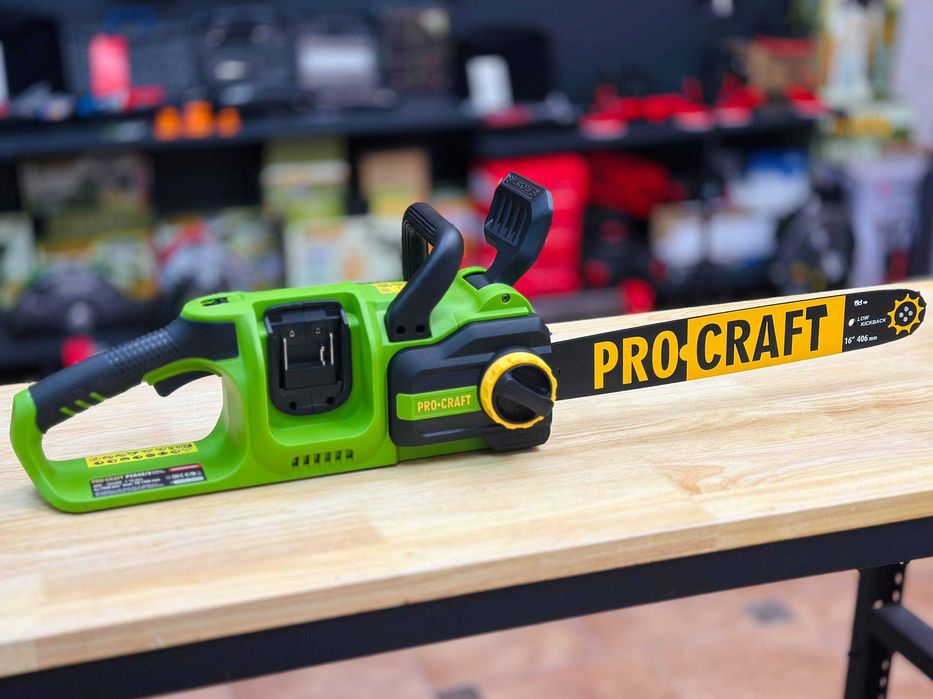 3/8"Lp Цепная Пила Procraft Бесщеточный двигатель (Тушка) + Гарантия