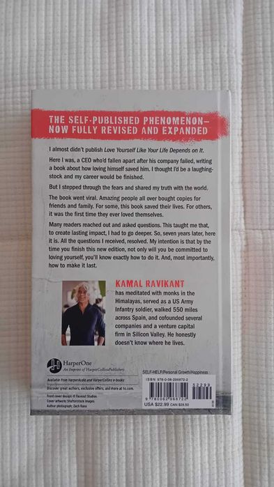 Livro Love Yourself Like Your Life Depends on It