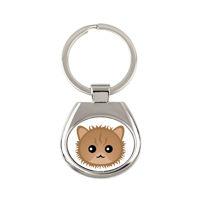 Selkirk Rex brelok z kotem Art-Dog